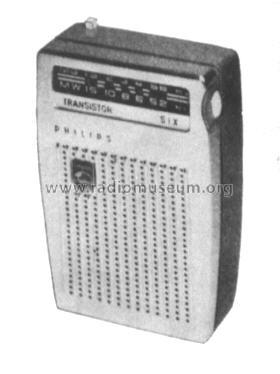 Transistor Six L0X10T /00G; Philips; Eindhoven (ID = 67927) Radio