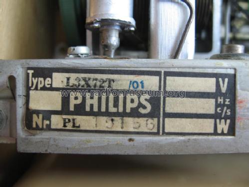 L3X72T /01 /10; Philips Belgium (ID = 828755) Radio