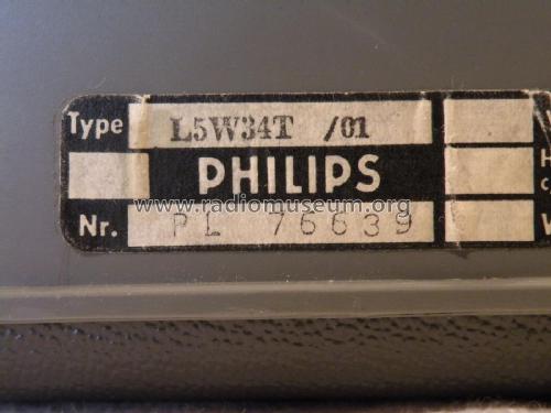 L5W34T /01; Philips Belgium (ID = 2177654) Radio