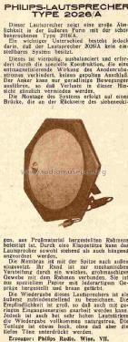 Konus-Lautsprecher Heptagonal 2026; Philips; Eindhoven (ID = 1107543) Speaker-P