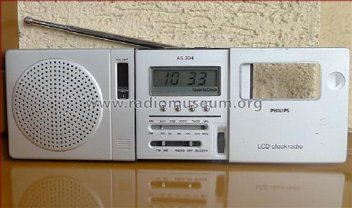 LCD Clock-Radio 90AS304 /00 /01 /15 /40 /45; Philips; Eindhoven (ID = 1538405) Radio