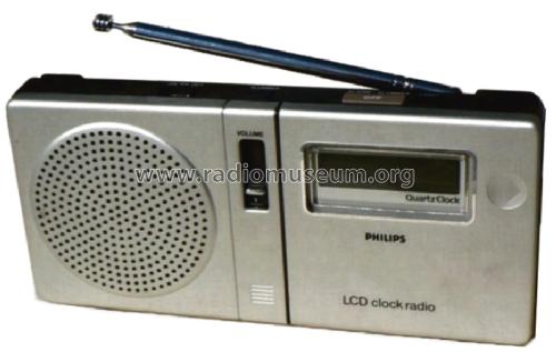 LCD Clock-Radio 90AS304 /00 /01 /15 /40 /45; Philips; Eindhoven (ID = 464350) Radio