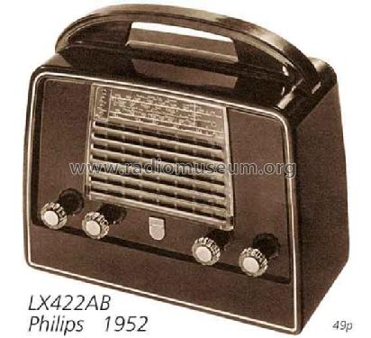LX422AB /00; Philips; Eindhoven (ID = 2239) Radio
