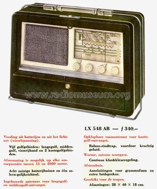 LX548AB /19; Philips; Eindhoven (ID = 2221238) Radio
