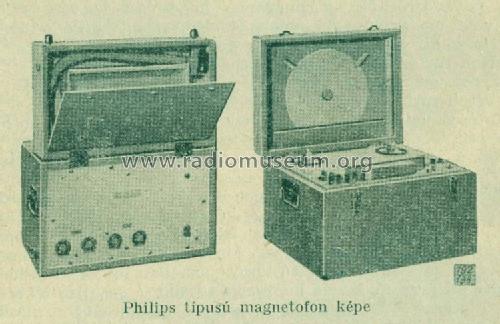 Magnetophon 10031; Philips; Eindhoven (ID = 642561) R-Player