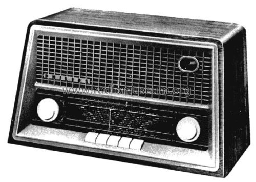 Menuet BDK 393 A; Philips Radio A/S; K (ID = 1546216) Radio