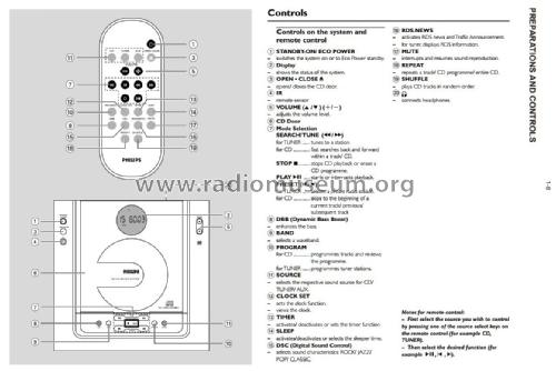 Micro HiFi System MC230 /21M /22 /25 /30; Philips; Eindhoven (ID = 2127971) Radio