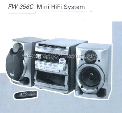 Mini HiFi System FW-356C; Philips; Eindhoven (ID = 1999114) Radio