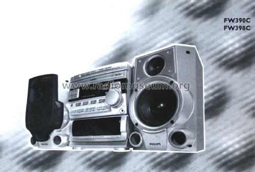 Mini HiFi System FW-390C; Philips Hungary, (ID = 1999123) Radio