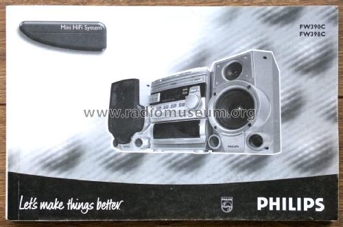 Mini HiFi System FW-390C; Philips Hungary, (ID = 1999124) Radio