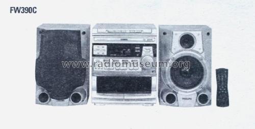 Mini HiFi System FW-390C; Philips Hungary, (ID = 1999125) Radio