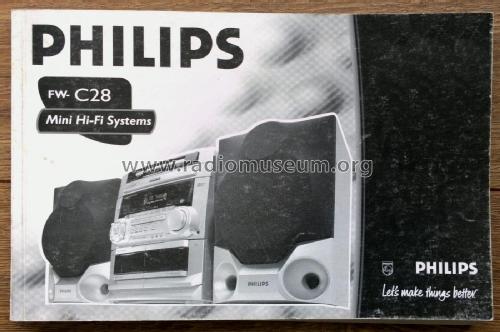 Mini HiFi System FW-C28; Philips Hungary, (ID = 1999119) Radio