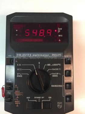 Digital Multimeter PM 2517 E; Philips; Eindhoven (ID = 2219280) Equipment