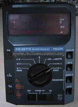 Digital Multimeter PM 2517 E; Philips; Eindhoven (ID = 467754) Equipment