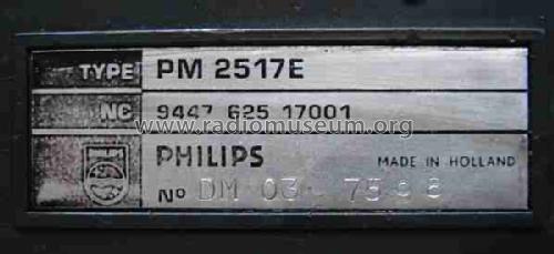 Digital Multimeter PM 2517 E; Philips; Eindhoven (ID = 467755) Equipment