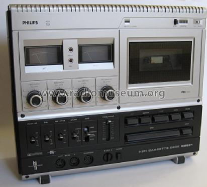 HiFi Cassette Deck N2521 /00; Philips; Eindhoven (ID = 556633) R-Player