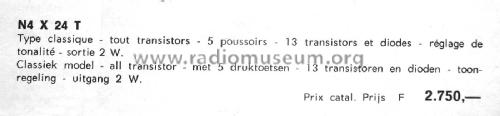 N4X24T /00; Philips; Eindhoven (ID = 2965582) Car Radio