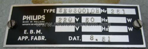 Ohmmeter 3E 930 01.0H; Philips; Eindhoven (ID = 1237087) Ausrüstung