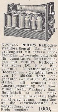 Oscillograph GM3152; Philips; Eindhoven (ID = 1659309) Equipment