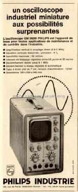Oscilloscope GM5600; Philips; Eindhoven (ID = 576763) Equipment