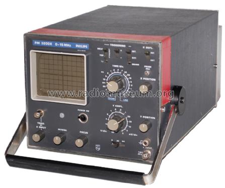 Oscilloscope PM3200X; Philips; Eindhoven (ID = 1372759) Equipment