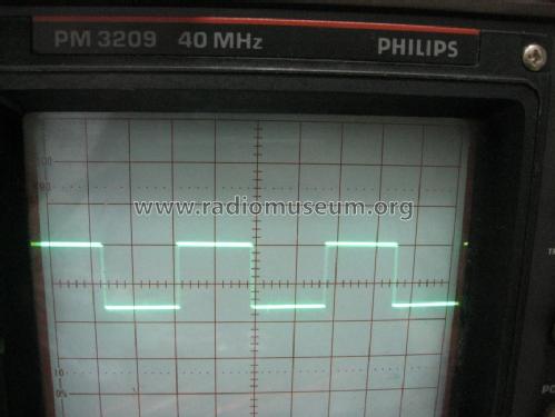 Oscilloscope PM3209; Philips; Eindhoven (ID = 856348) Equipment