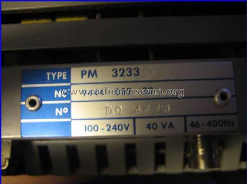Oscilloscope PM3233; Philips; Eindhoven (ID = 569865) Ausrüstung