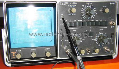 Oscilloscope PM3233; Philips; Eindhoven (ID = 973763) Equipment