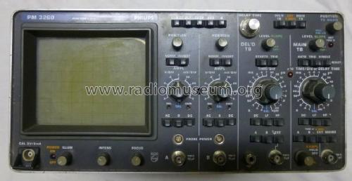 Oscilloscope PM3260; Philips; Eindhoven (ID = 1463441) Equipment