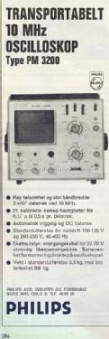 Oszilloskop PM3200; Philips; Eindhoven (ID = 1251877) Equipment