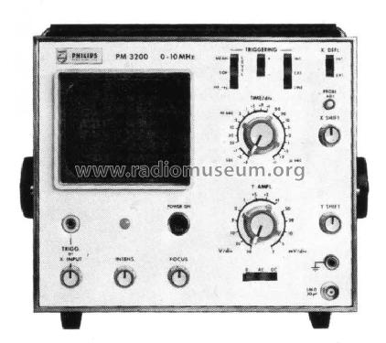 Oscilloscope PM3200; Philips; Eindhoven (ID = 461331) Equipment