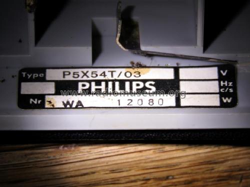 P5X54T; Philips; Eindhoven (ID = 1965672) Radio