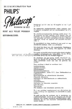 Philoscop GM4140; Philips; Eindhoven (ID = 2842966) Equipment