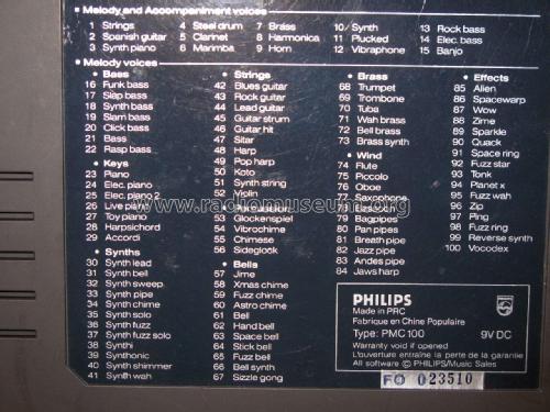 Personal Media Composer PMC100; Philips 飞利浦; (ID = 2591000) Misc