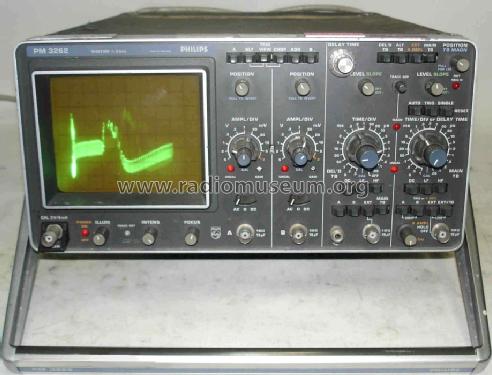 Portable Dual-Trace Oscilloscope PM3262; Philips; Eindhoven (ID = 971868) Equipment