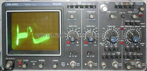 Portable Dual-Trace Oscilloscope PM3262; Philips; Eindhoven (ID = 971869) Equipment