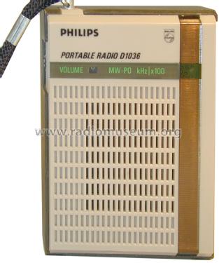 Portable Radio D1036 /30; Philips; India (ID = 1292456) Radio