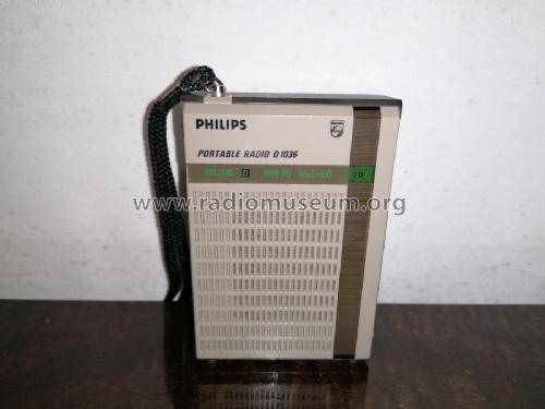 Portable Radio D1036 /30; Philips; Eindhoven (ID = 2909136) Radio