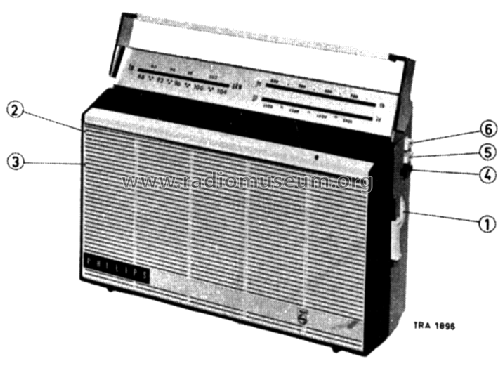 Portagram H2X52T /00X; Philips; Eindhoven (ID = 2064609) Radio