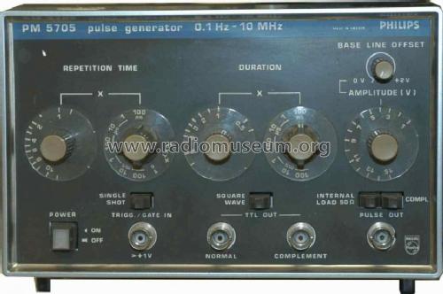 Pulse Generator PM5705; Philips; Eindhoven (ID = 486026) Equipment