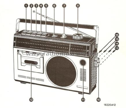 Radio-Recorder 8108 /24; Philips; Eindhoven (ID = 1157820) Radio