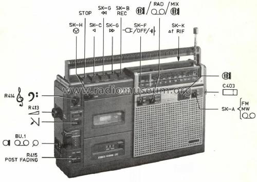 Radio-Recorder 8470 /00; Philips; Eindhoven (ID = 1163098) Radio