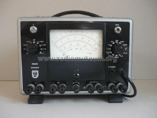 Service-Röhrenvoltmeter GM6009; Philips; Eindhoven (ID = 1019170) Equipment