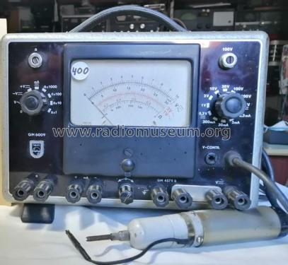 Service-Röhrenvoltmeter GM6009; Philips; Eindhoven (ID = 2740880) Equipment