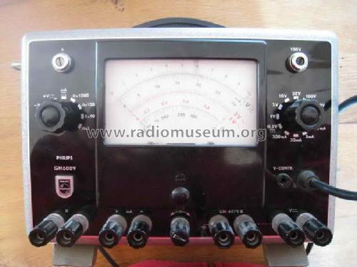 Service-Röhrenvoltmeter GM6009; Philips; Eindhoven (ID = 578461) Equipment