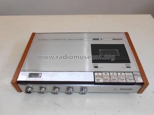 Stereo-Cassetten-Recorder N2400; Philips; Eindhoven (ID = 2328020) Sonido-V