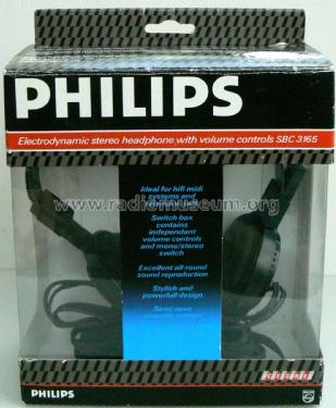 Stereo Electrodynamic Headphone SBC 3165; Philips; Eindhoven (ID = 2366051) Speaker-P