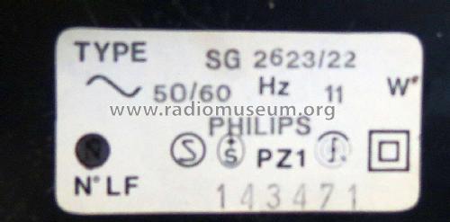 Stereo - Electrophon SG2623 /22; Philips; Eindhoven (ID = 2059763) Reg-Riprod