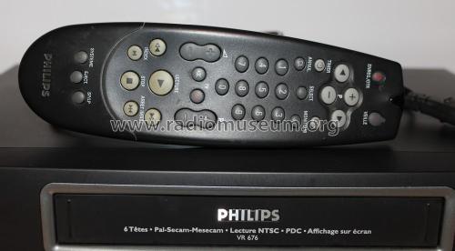 Stereo Video Recorder VR676; Philips; Eindhoven (ID = 2493669) Sonido-V