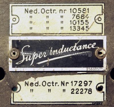 Super inductance 836A; Philips; Eindhoven (ID = 2892357) Radio